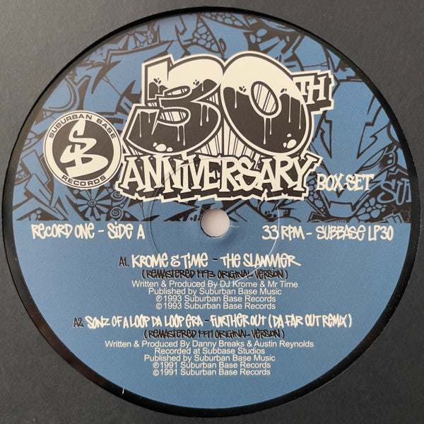 Image of Label Cover of 6xLP - VG+/VG+ - VARIOUS, Suburban Base 30th Anniversary - The Legacy (Suburban Base Records; SUBBASELP30, UK 2021, Box Set, 6 Inners), strong VG+. complete box set in excellent condition all-round!,  - 3246053S