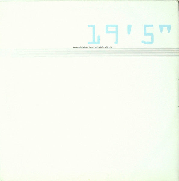 Image of Back Cover of 2xLP - VG+/G+ - SUN ELECTRIC, Kitchen (R & S Records; RS 933 LPX, Belgium 1993, Gatefold, With White Label 12"), Light marks and hairlines throughout.,  - 3616014C