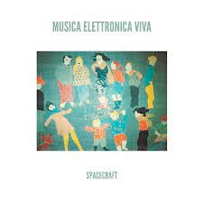 Image of Front Cover of 0634286E: LP - MUSICA ELETTRONICA VIVA, Spacecraft (Our Swimmer; WELLE104, Germany 2021, Picture Sleeve, Green Vinyl, Recorded on October 5, 1967.)   NEW/NEW