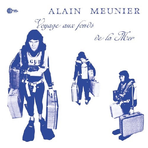 Image of Front Cover of 2433149E: LP - ALAIN MEUNIER, Voyage Aux Fonds De La Mer (Wah Wah Records; LPS196, Spain 2017 Reissue)   NEW/NEW