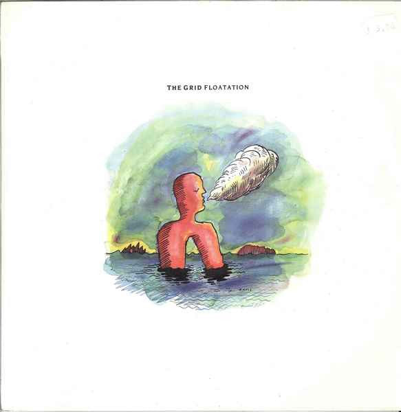 Image of Front Cover of 4945269S: 12" - THE GRID, Floatation (EastWest; YZ 475T, UK 1990, Picture Sleeve) Marks on either side of disc. Seam split.  G+/G+