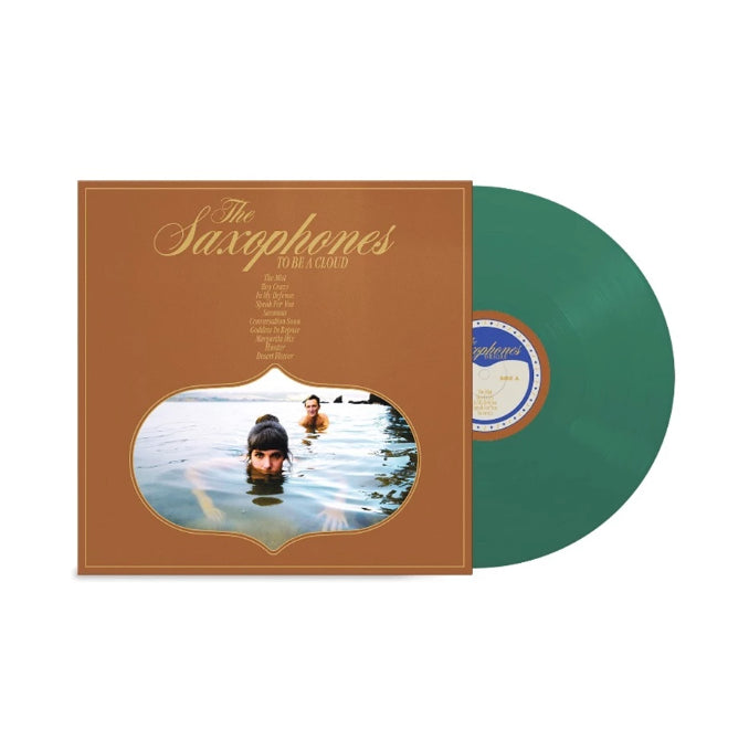 Image of Label of 2433053E: LP - THE SAXAPHONES, To Be A Cloud (Full Time Hobby; LC14591, US 2023, Green Vinyl)   NEW/NEW