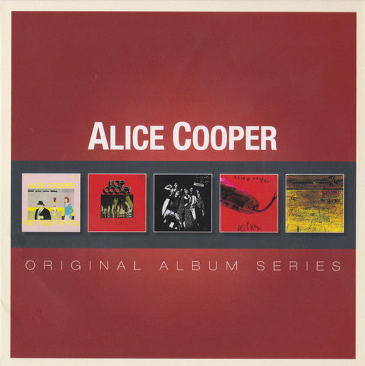 Image of Front Cover of 5xCDs - VG+/VG+ - ALICE COOPER, Original Album Series (Rhino Records; R2 522056, US 2012, Slipcase), ,  - 0836111E