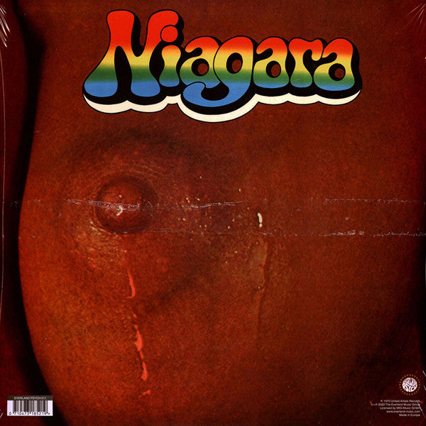 Image of Back Cover of 1014477C: LP - NIAGARA, Niagara (Everland; 710473185219, Europe 2022 Reissue, Gatefold)   NEW/NEW