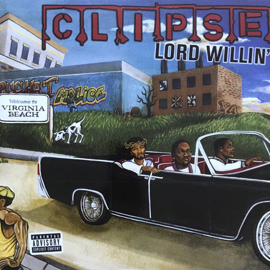 Image of Front Cover of 2xLP - EX/M - CLIPSE, Lord Willin' (Vinyl Me, Please; VMP-E065, US 2018 Reissue, Pasteback Gatefold In Stickered Plastic Sleeve, 2 Inners, Print, Emerald Green Vinyl With OBI), ,  - 2216513C