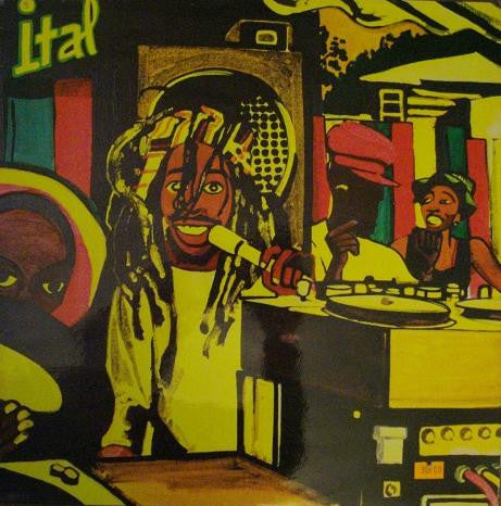 Image of Front Cover of 5024261E: LP - NINEY THE OBSERVER (VARIOUS ARTISTS), Ital... Observer Style (Jah Live; J. 9008, France 1983, Laminated Sleeve) Lightest of marks. Sleeve in cellophane (opened).  EX/VG+