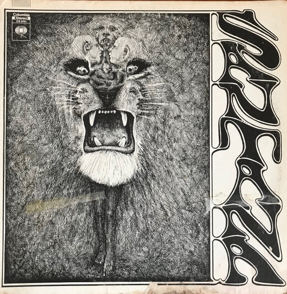 Image of Front Cover of LP - VG+/VG+ - SANTANA, Santana (Columbia; CS 9781, US 1970, Pitman Pressing), ,  - 2226110E