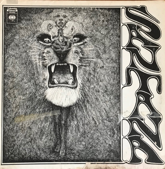 Image of Front Cover of LP - VG+/VG+ - SANTANA, Santana (Columbia; CS 9781, US 1970, Pitman Pressing), ,  - 2226110E
