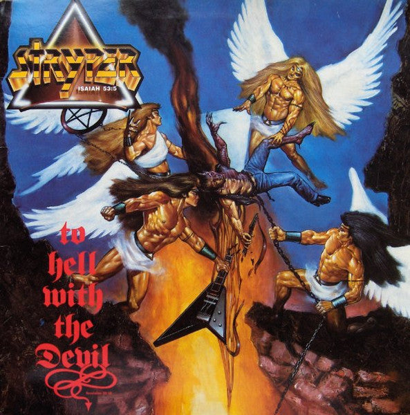 Image of Front Cover of LP - VG+/VG+ - STRYPER, To Hell With The Devil (Music For Nations; MFN 70, UK 1986, Gatefold), ,  - 2746112S