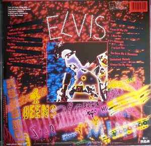Image of Back Cover of 4415361C: LP - ELVIS PRESLEY, Always On My Mind (RCA; PL85430, Europe 1985, Hype Stickered, Clear Vinyl) Edge wear.  VG/VG+