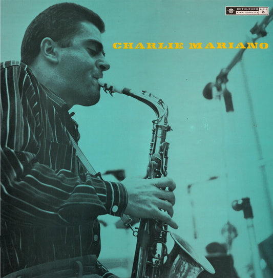 Image of Front Cover of LP - VG/G+ - CHARLIE MARIANO, Charlie Mariano (Bethlehem Records; BCP 25, Spain 1988 Reissue, Glossy Sleeve), Some edge wear on sleeve; scuffs and blemishes; evidence of old sticker on reverse,  - 0916485C