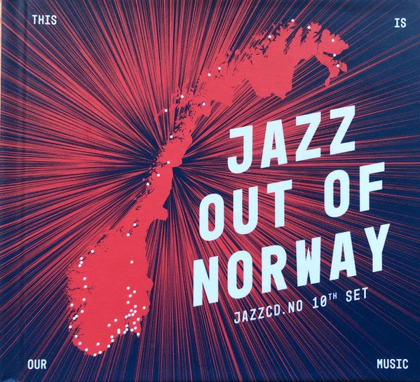 Image of Front Cover of 2934087E: 2xCD - VARIOUS, Jazz Out Of Norway / Jazzcd.No 10th Set 2022 (Norsk Jazzforum; none, Norway 2022, Book Sleeve) some light marks on discs, does not affect play  VG+/VG+