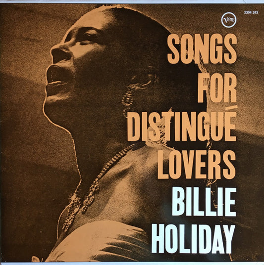 Image of Front Cover of LP - VG/VG - BILLIE HOLIDAY, Songs For Distingu  Lovers (Verve Records; 2304 243, France 1981 Reissue, Stereo), ,  - 1726087E