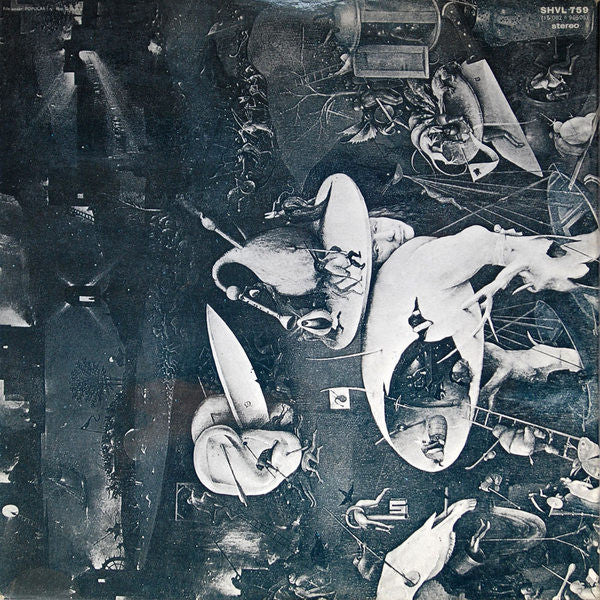 Image of Back Cover of LP - VG/G+ - DEEP PURPLE, Deep Purple (Harvest Green, Gramophone Co On Rim, No EMI Box ; SHVL759, UK 1969, Laminated Gatefold Sleeve, A-1/B-1 Runouts), Edge Wear,  - 3146101S