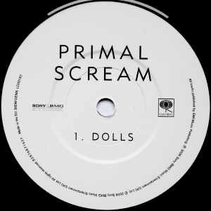 Image of Label Cover of 3115560C: 7" - PRIMAL SCREAM, Dolls (Columbia; 82876871627, UK 2006, Picture Sleeve) Strong VG  VG/VG
