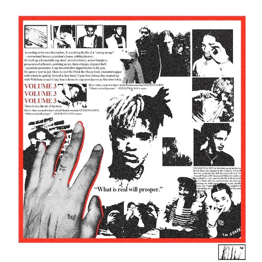 Image of Front Cover of 2733005E: 2xLP - XXXTENTACION, Members Only, Vol 3 (Empire; ERE898, Canada 2023)   NEW/NEW