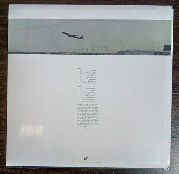 Image of Back Cover of 1124517E: LP - DUSTER, Stratosphere (Numero Group ; NUM1286, US 2020, Insert, Vinyl color is called "Stratosphere Striped"Limited to 1000) Strong VG+  VG+/VG+