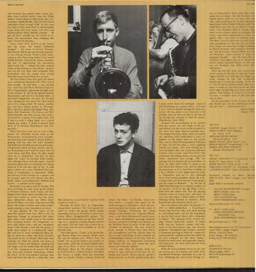 Image of Back Cover of LP - VG/VG - BENT AXEN TRIO & QUINTET, Axen (SteepleChase; SCC-6003, Denmark 1978, Picture Sleeve, Company Inner), ,  - 1826196E