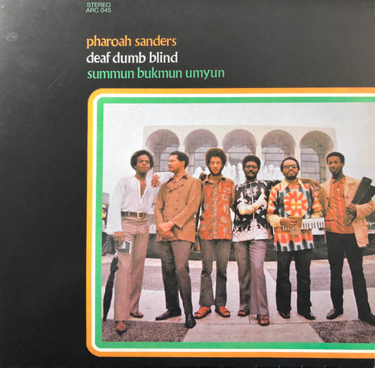 Image of Front Cover of 4644113S: LP - PHAROAH SANDERS, Summun Bukmun Umyun - Deaf Dumb Blind (Verve Records; B0025251-01, US 2017) Opened from sealed, still in stickered shrinkwrap.  VG+/EX