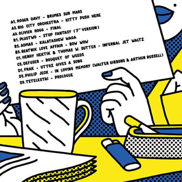 Image of Back Cover of 2xLP - VG+/VG - VARIOUS, Compassion Cuts, Tapes & Acetates (Major Problems; MPR 009 , Ireland 2016, Glossy Gatefold), ,  - 4226373E