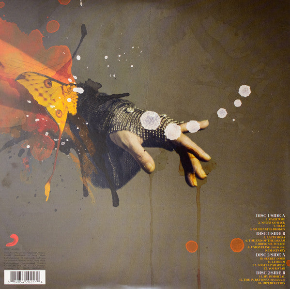 Image of Back Cover of 2xLP - EX/VG+ - EVANESCENCE, Synthesis (Sony Music; 88985420251, Europe 2017, Gatefold, 2 Inners, With CD), Still In Opened Shrinkwrap,  - 3216054C
