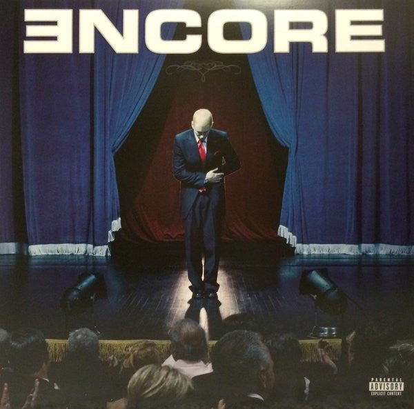 Image of Front Cover of 5144243S: 2xLP - EMINEM, Encore (Aftermath Entertainment; 602498646748, Europe 2013 Reissue, Gatefold) Edge Wear  VG/VG+