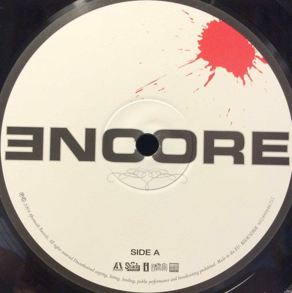 Image of Label Cover of 5144243S: 2xLP - EMINEM, Encore (Aftermath Entertainment; 602498646748, Europe 2013 Reissue, Gatefold) Edge Wear  VG/VG+