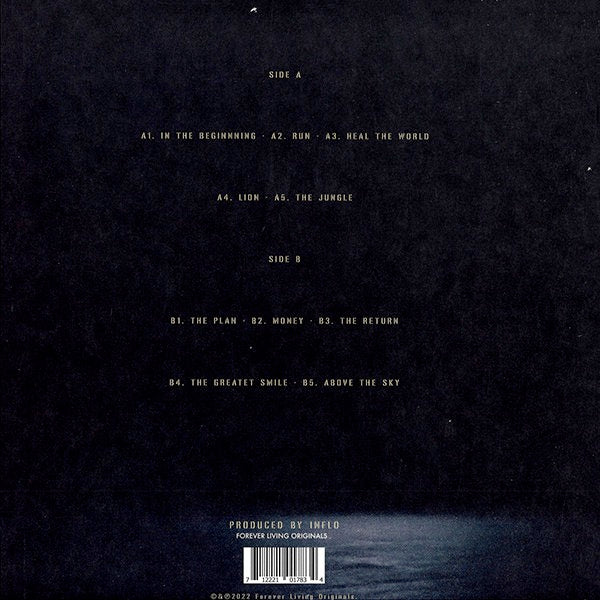 Image of Back Cover of LP - VG+/VG+ - SAULT, Today & Tomorrow (Forever Living Originals; FLO0013LP, UK 2023), ,  - 2116032C