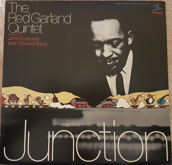 Image of Front Cover of LP - VG/VG - THE RED GARLAND QUINTET FEATURING JOHN COLTRANE AND DONALD BYRD, Jazz Junction (Prestige; PR 24023, UK 1973, Gatefold, Mono, remastered), Some light marks to discs.,  - 4016340C