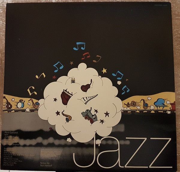 Image of Back Cover of LP - VG/VG - THE RED GARLAND QUINTET FEATURING JOHN COLTRANE AND DONALD BYRD, Jazz Junction (Prestige; PR 24023, UK 1973, Gatefold, Mono, remastered), Some light marks to discs.,  - 4016340C