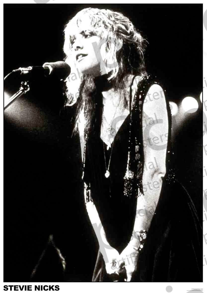 Image of Front Cover of Accessories - NEW/NEW - STEVIE NICKS, Fleetwood Mac Poster (Dragonfly; ART285, UK ,  84cm x 60cm), ,  - 1956235S