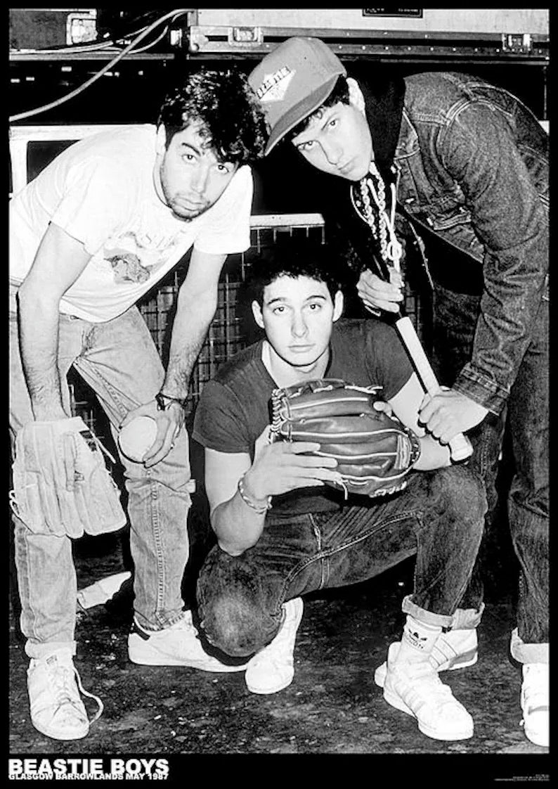 Image of Front Cover of 3914238C: Accessories - BEASTIE BOYS, Poster (84.1cm x 59.4cm; ART146, UK )   NEW/NEW