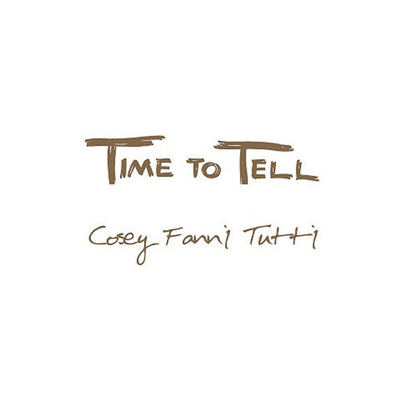 Image of Front Cover of 2843102S: LP - COSEY FANNI TUTTI, Time To Tell (Conspiracy International; CTITTTLP2017, UK 2017 Reissue, Gatefold, Booklet, Deluxe Edition, Reissue, Remastered, Clear)   EX/EX