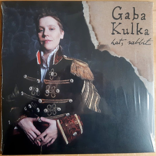 Image of Front Cover of 2823156E: LP - GABA KULKA, Hat Rabbit (Mystic Production; MYSTLP 087, Poland 2019, Textured Sleeve, Inner) Signed in Silver Marker on front Sleeve  VG+/VG+