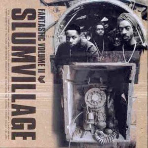 Image of Front Cover of 4744242S: 2xLP - SLUM VILLAGE, Fantastic Volume II (Wordplay Records  ; 7243526192 1 4, UK 2000, Stickered Picture Sleeve) Still in shrinkwrap - lovely copy.  VG+/VG+