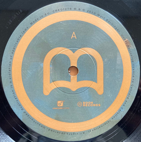 Image of Label Cover of LP - EX/EX - MATT BERNINGER, Serpentine Prison (Book Records ; CRE01278, UK, Europe & US 2020, Gatefold, Inner, of The National), Opened Instore, Still In Stickered Shrinkwrap,  - 1846016S