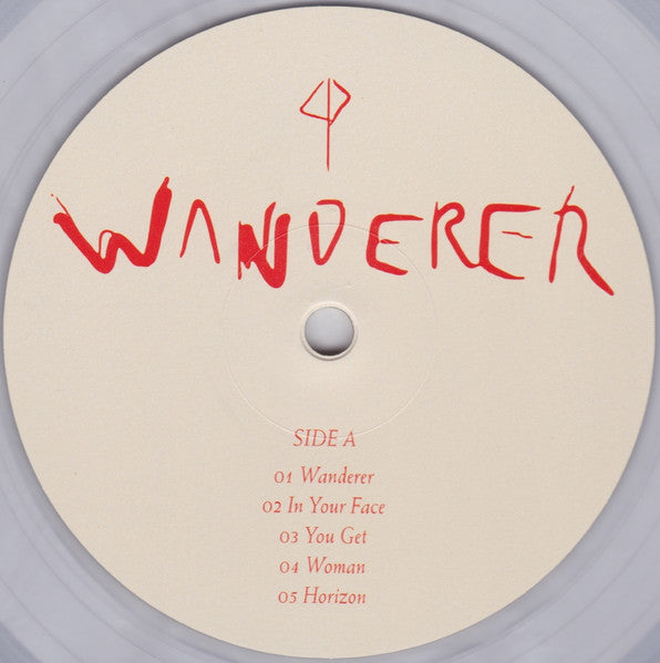 Image of Label Cover of LP - VG+/VG+ - CAT POWER, Wanderer (Domino; WIGLP435X, Europe 2018, Embossed Sleeve, Poster, Clear Vinyl), Wear to poster. Corner bump and creasing.,  - 0746321S