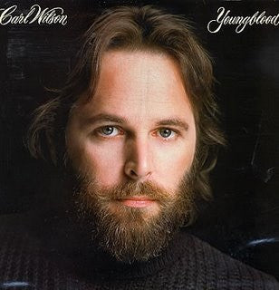 Image of Front Cover of 2644187S: LP - CARL WILSON, Youngblood (Caribou Records ; CRB 25225, UK 1983, Insert)   VG/VG+