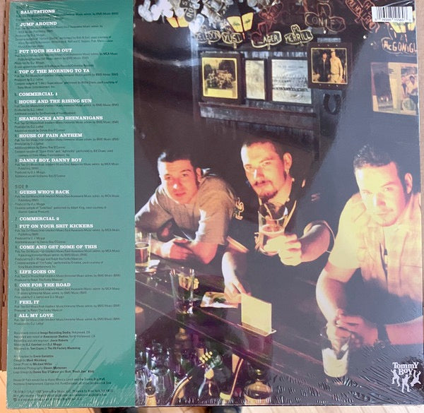 Image of Back Cover of 2953223S: LP - HOUSE OF PAIN, House Of Pain (Fine Malt Lyrics) (Tommy Boy; TB-1056-0, US 2022 Reissue)   NEW/NEW