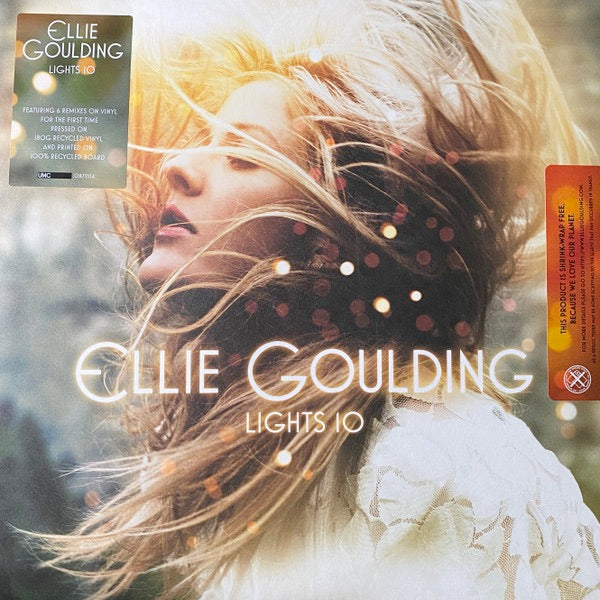 Image of Front Cover of 5044071S: 2xLP - ELLIE GOULDING, Lights 10 (Polydor; 0873354, Europe 2020 Reissue, 2 Inners, RSD 2020 Reissue With Bonus Album of Remixes) Stickered Sleeve  VG+/VG+