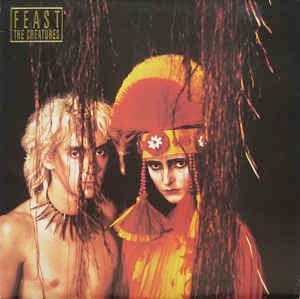 Image of Front Cover of LP - VG/VG - THE CREATURES, Feast (Wonderland; SHELP 1, UK 1983, Gold Foil Lettering Sleeve, Inner, Siouxsie & Budgie), Hairlines, edge wear,  - 3946382S