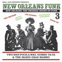 Image of Front Cover of CD - VG+/EX - VARIOUS, New Orleans Funk Vol.3 (Two-Way-Pocky-Way, Gumbo Ya-Ya & The Mardi Gras Mambo) (Soul Jazz Records ; SJR CD268, UK 2013), ,  - 4056073S