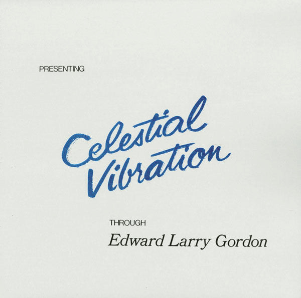 Image of Front Cover of 4825278E: LP - EDWARD LARRY GORDON, Celestial Vibration (Universal Sound; US LP30, UK 2010 Reissue)   VG+/VG+