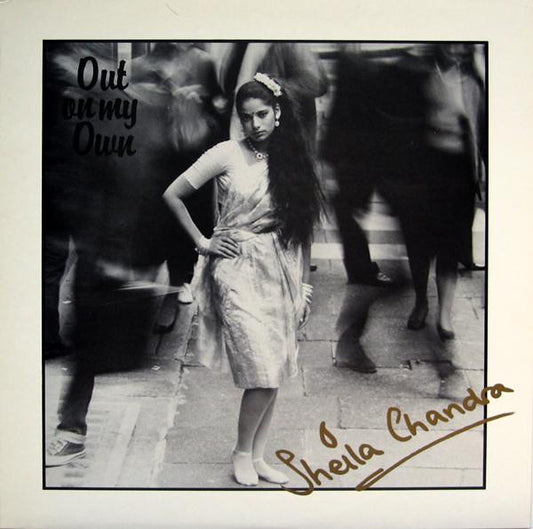 Image of Front Cover of 5024051E: LP - SHEILA CHANDRA, Out On My Own (Indipop; SCH 1, Scandinavia 1984)   VG+/EX