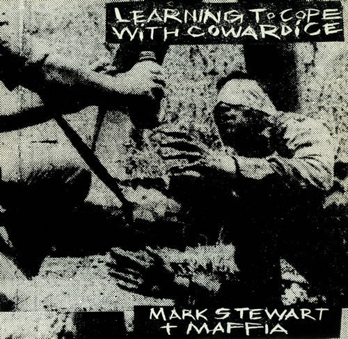 Image of Front Cover of LP - VG+/VG+ - MARK STEWART + MAFFIA, Learning To Cope With Cowardice (On-U Sound; ON-U L.P. 24, UK 1983), ,  - 2226287E