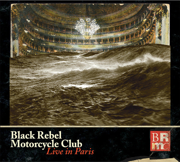 Image of Front Cover of 2434008E: 2xCD - BLACK REBEL MOTORCYCLE CLUB, Live In Paris (Abstract Dragon; COOP003CD, Europe 2015)   VG+/VG+