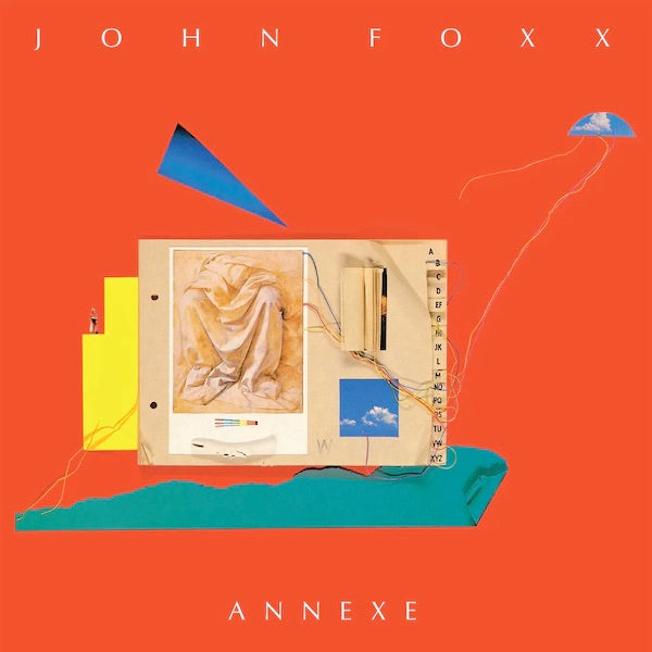 Image of Front Cover of 3033050E: LP - JOHN FOXX, Annexe (Metamatic Records; META78LP,  2023 Reissue, Gatefold, Inner, Red Vinyl)   NEW/NEW