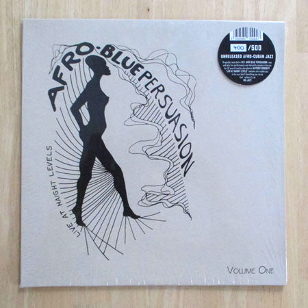 Image of Front Cover of 5024218E: LP - AFRO BLUE PERSUASION, Live at Haight Levels Vol.1 (Mo-Jazz Records; MJLP-9077, Germany 2019, Pasteback Sleeve, Limited to 500 hand-numbered copies.) Still In Shrinkwrap With Hype Sticker  VG+/VG+