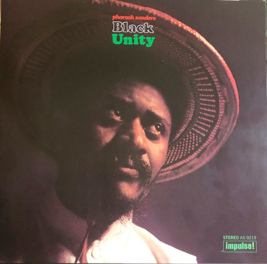 Image of Front Cover of 3153036S: LP - PHAROAH SANDERS, Black Unity (Verve Records; B0037577-01, Worldwide 2023 Reissue)   NEW/NEW