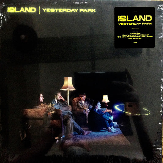 Image of Front Cover of 0126210E: LP - ISLAND, Yesterday Park (Frenchkiss Records; FKR113-1, UK 2021, Inner) Opened Instore, Still In Stickered Shrinkwrap  EX/EX
